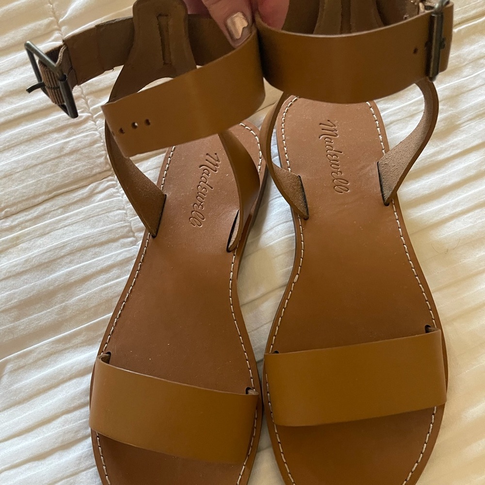 Madewell ankle strap sandals
